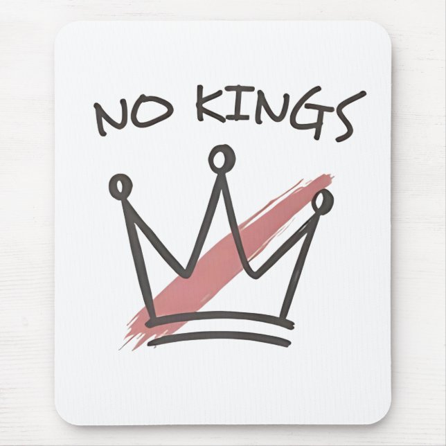Democracy Has no King Librety Status USA  Mouse Pad (Front)