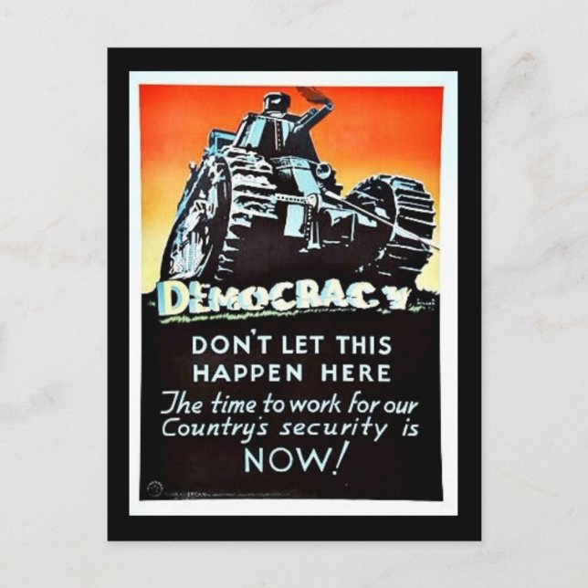 Democracy Postcard (Front)