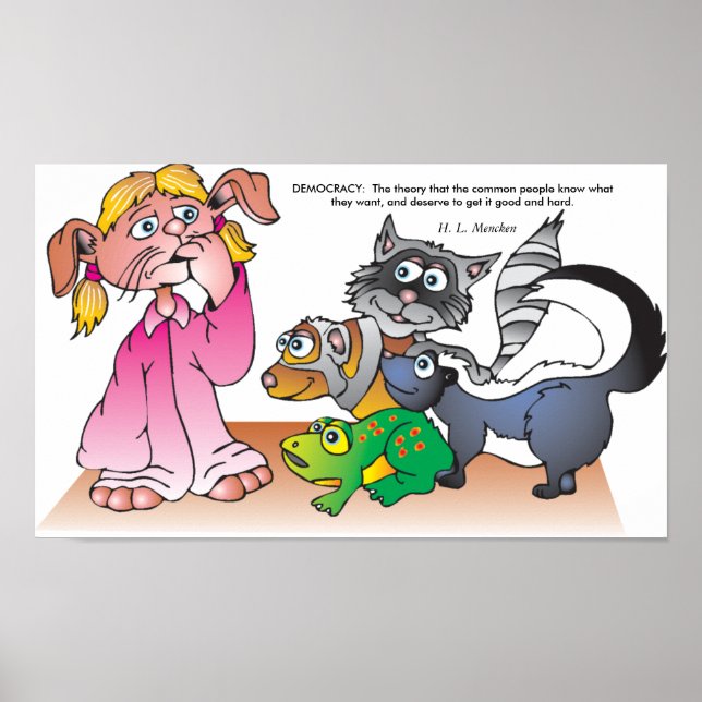 DEMOCRACY POSTER (Front)