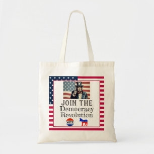 Democracy Revolution Tote Bag