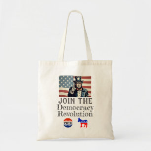 Democracy Revolution Tote Bag