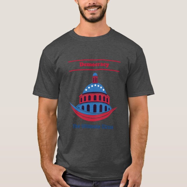 Democracy The Ultimate Circus T-shirt (Front)