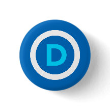 Democrat Button