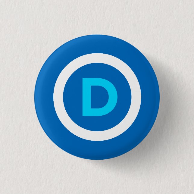 Democrat Button (Front)
