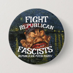 DEMOCRAT CCC WPA LIBERAL PRESIDENT POLITICS 2026 H 7.5 CM ROUND BADGE