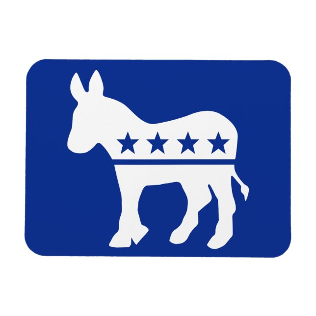 Democrat Donkey Premium Magnet (Horizontal)
