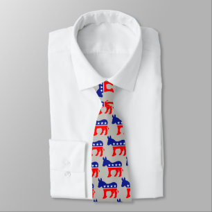 democrat donkey tie