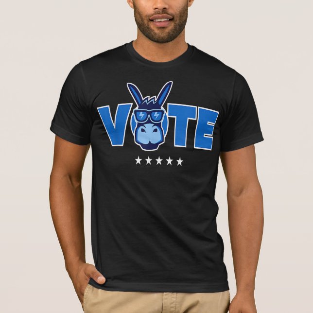 democrat donkey vote 2020 T-Shirt (Front)