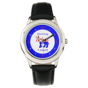 Democrat In Training Numbered Watch