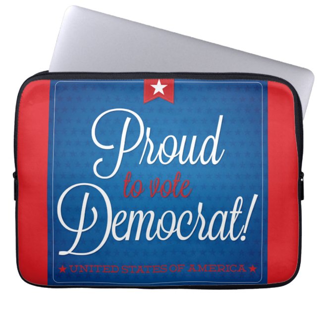 Democrat Laptop Sleeve (Front)