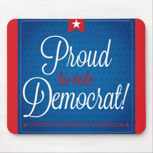 Democrat Mouse Pad