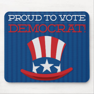 Democrat Mouse Pad
