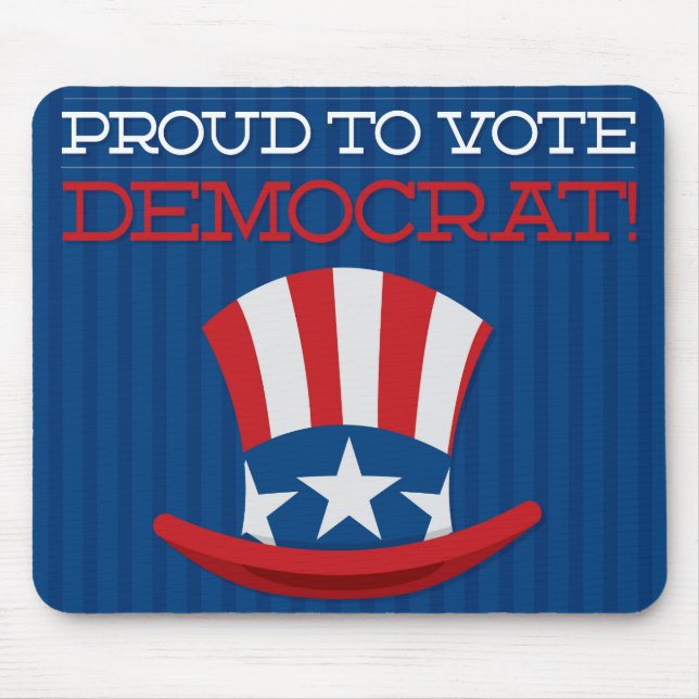 Democrat Mouse Pad (Front)