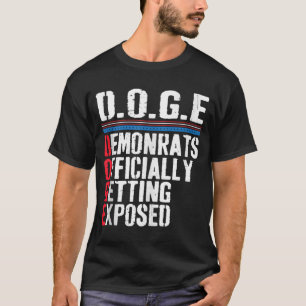 Democrat Officially Getting Exposed Trump 2025 Tan T-Shirt