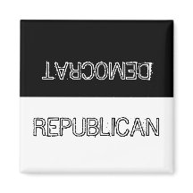 Democrat or Republican? Magnet