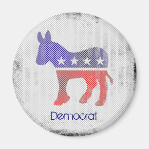 Democrat Party Donkey Magnet