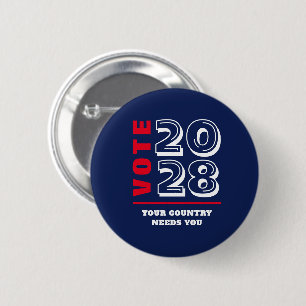 Democratic Conservative Republican Election Voter 6 Cm Round Badge