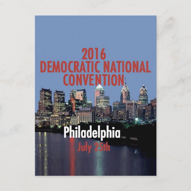 Democratic Convention Postcard (Front)