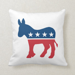 Democratic Donkey Cushion