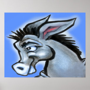 Democratic Donkey Poster