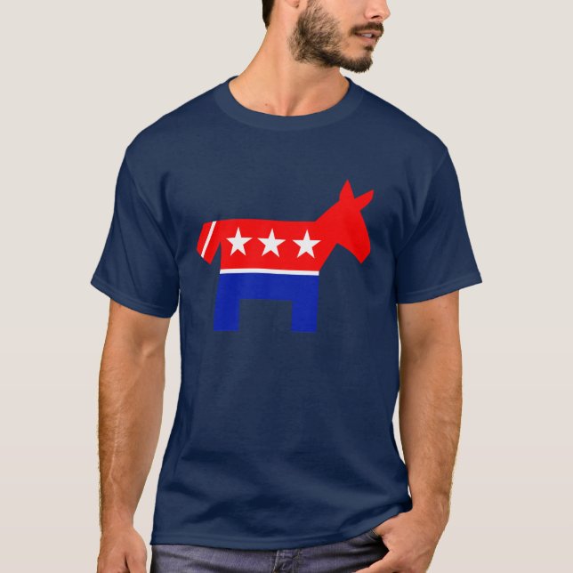 Democratic Donkey T-Shirt (Front)