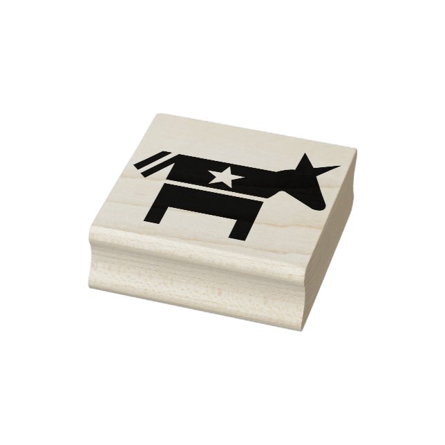 democratic icon art stamp (Stamp)