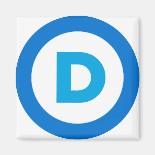 Democratic logo magnet
