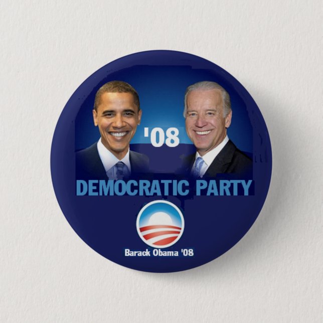 Democratic Party Button (Front)