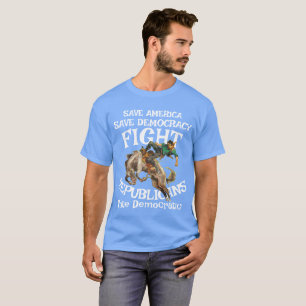 DEMOCRATIC PARTY DHS CBP ICE TSA DOJ FEMA GOVT TSA T-Shirt