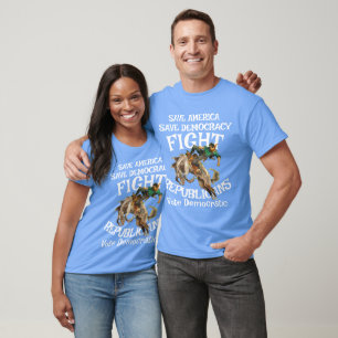DEMOCRATIC PARTY DHS CBP ICE TSA DOJ FEMA GOVT TSA T-Shirt