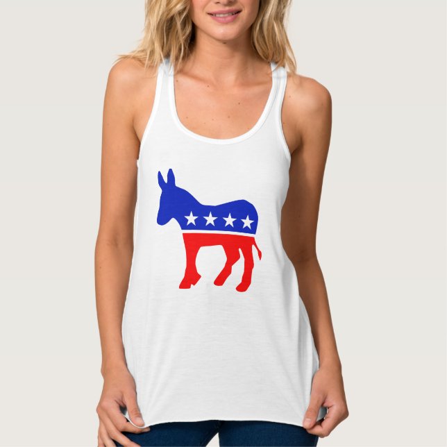 Democratic Party Political Emblem (Donkey) Singlet (Front)