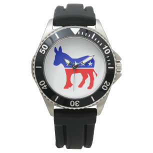 Democratic Party Political Emblem (Donkey) Watch