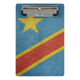 Democratic Republic of Congo Flag Mini Clipboard