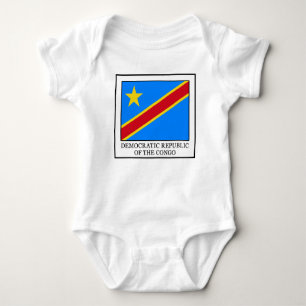 Democratic Republic of the Congo Baby Bodysuit