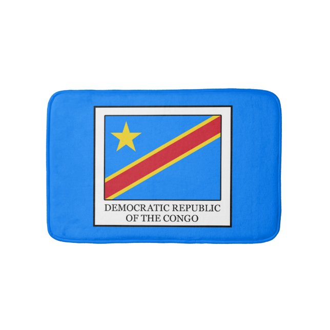 Democratic Republic of the Congo Bath Mat (Front)
