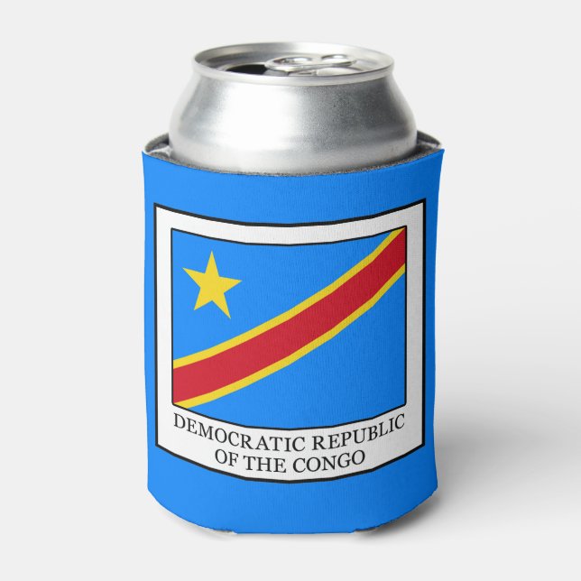 Democratic Republic of the Congo Can Cooler (Can Front)