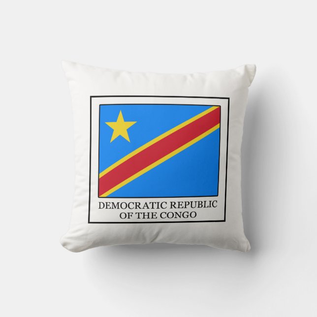 Democratic Republic of the Congo Cushion (Front)