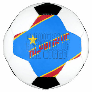 Democratic Republic of the Congo Flag Adorable Soccer Ball