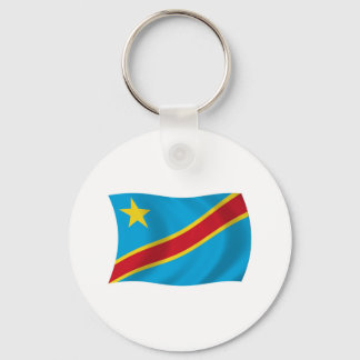 Democratic Republic of the Congo Flag Keychain