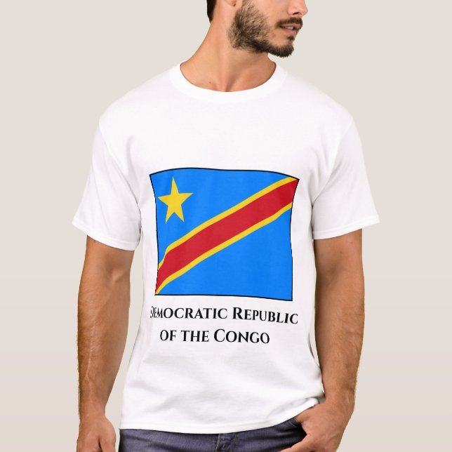 Democratic Republic of the Congo Flag T-Shirt (Front)
