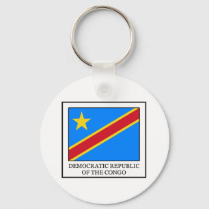 Democratic Republic of the Congo Key Ring
