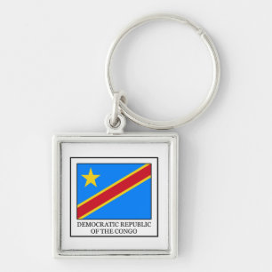 Democratic Republic of the Congo keychain