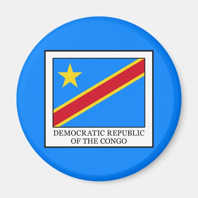 Democratic Republic of the Congo Magnet (Front)