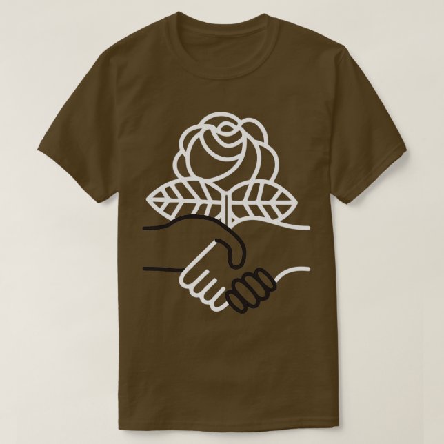 Democratic Socialists of America 1  T-Shirt (Design Front)