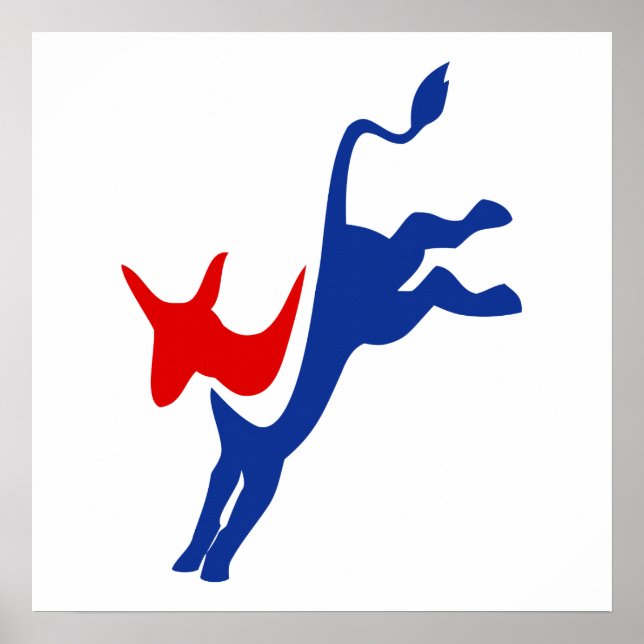 Democrats Logo Poster (Front)