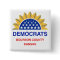 Democrats of Bourbon County, Kansas button