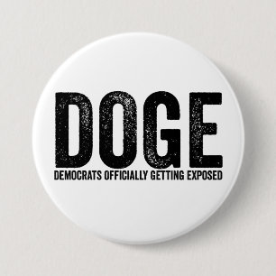 Democrats Officially Getting Exposed 7.5 Cm Round Badge