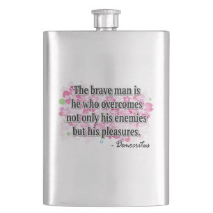 Democritus Hip Flask
