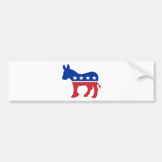 Democtatic Donkey Bumper Sticker