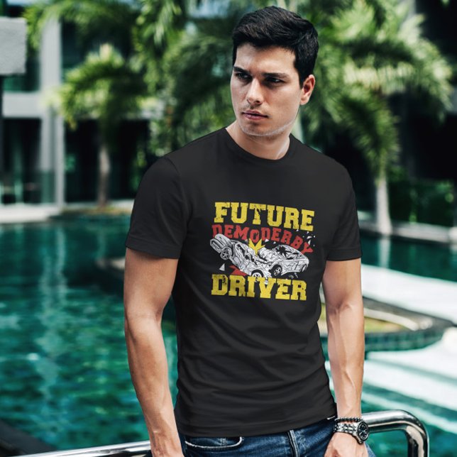 Demolition Derby Car Driver T-Shirt (Creator Uploaded)